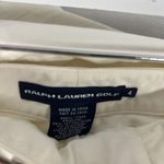 Ralph Lauren Womens Retro  Golf Mini Skirt White Zipper Sz 4 Short off white Photo 5