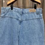 Molly Bracken  wide leg denim pants Photo 6