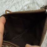 Coach Tan Brown Khaki Canvas Wristlet Photo 3