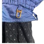 Bogner Vintage Blue Black Jacquard Nylon Ski Snow Jumpsuit Size 8 Photo 4