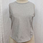 Zobha  Christine Tank Size Large In Light Heather Brown Photo 3