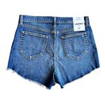 L'Agence Ryland Jean Shorts High Rise Cut Off Denim Authentique Revolve 30 NWT Photo 4