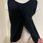 True Religion  Sleeveless Tank Top Black Open Back blouse Size XS modal 90s Y2K Photo 8