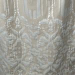 Calvin Klein  Sheath Midi Dress Size 10 – Beige White Ombre Elegance Photo 9