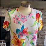 Ralph Lauren Lauren  Bold Print Fitted Short Sleeve Tee Photo 1