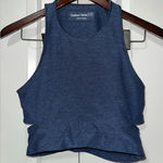 Outdoor Voices  Cropped Slit Back Tank Top S Photo 0