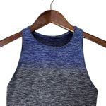 Lululemon  Balance Resist Crop Tank Top Size 4 Midnight Navy White Yoga Gym Photo 2