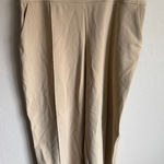 Athleta  Biege Stellar Wide Leg Crop Pants Womens 16 Business Casual Careerwear Photo 0