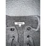 Madewell Merino Wool Lace Up Sweater Women Medium Pullover Long Sleeve Y2K Photo 5