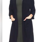 Yelete  long open front cardigan duster. Size Large Photo 0