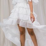 Show Me Your Mumu White Organza Dress Photo 0