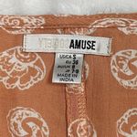 Amuse Society  Women's Spellbound Woven Mini Dress in Cognac Size Small‎ Photo 4