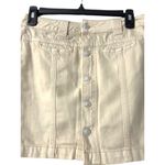 We The Free Free People We The‎ Free Midnight Sun Khaki Button Front Mini Skort Size 27 Photo 8