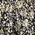 Sienna Sky Floral Black, White,& Yellow Women's Skirt Photo 1