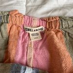 Billabong Rainbow Striped  Shorts With Tie And Pockets Photo 3