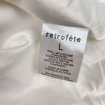 Retrofete Ilaria Blazer Dress White Size Large Bridal Wedding NWT Double Breast Photo 11