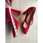 Kate Spade  Red Suede Meredith Pointed-Toe Pumps Women’s Size 7 US Photo 3