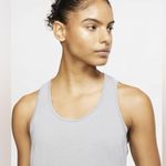 Nike  Yoga Gray Racerback Tank Size Medium Photo 5