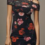 Anthropologie AFRM Off-The-Shoulder Slim Mesh Maxi Dress, Size XXS Photo 3