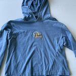 Stüssy Stussy Holographic Logo Hoodie Light Blue Size Large Photo 1