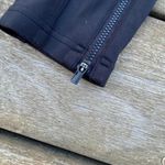 Athleta Black High Waisted  Delancy Moto Leggings w/ Zip Ankles and Pockets Photo 4