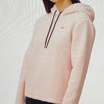 FILA Josephine Pink Sherpa Logo Hoodie Cropped Jacket, size M Photo 2
