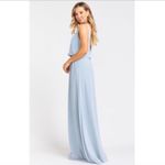 Show Me Your Mumu NWT  Kendall STEEL blue maxi dress MEDIUM FLAWED Photo 1