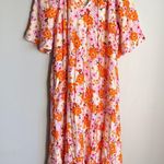 NEW Ivy City Co HAVEN MAXI DRESS Medium Orange Photo 1