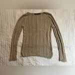 Ralph Lauren Lauren  cable knit sweater in tan Photo 2