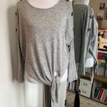 Thyme + Honey  Medium Gray Blouse  Photo 0