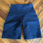 Lululemon Navy  biker Shorts Photo 0
