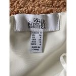 Badgley Mischka Women's Top BELLE   Off Shoulder Nance White Color Size 4/36 Photo 2
