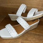 White Mountain  Braided Wedge Sandals Espadrille 8.5 Photo 0