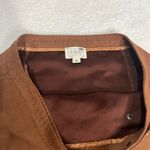 LA Hearts L.A. Hearts Women’s Faux Suede Button Brown Mini Skirt Size Medium Photo 1