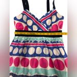 Vineyard Vines Carolina Stripe Maxi Dress Colorful Pattern V Neckline Size 6 D7 Photo 11