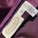 Alfred Angelo  Burgundy Formal Dress Size 9/10 Holiday Velvet Satin Gown Y2K 90’s Photo 5