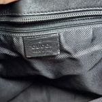 Gucci Black Tote Hand Bag with Iconic GG Design Photo 2