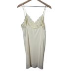 Valerie Stevens Intimates Ivory Lace Trim Slip Dress Lingerie Nightwear Babydoll White Size M Photo 5