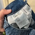 NWT Skinny Fries Denim Mom Jeans with Butterfly & Flowers Embroidery Size 5 Blue Photo 8