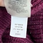 Chico's Chico’s 1 Women's wool blend knit Purple batwing Sweater pullover Photo 4