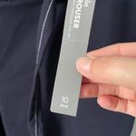 Loft Petite Julie Trouser Navy Blue Straight Leg Belted Dress Pants Size 10P Photo 5