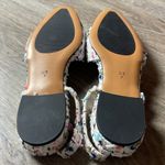 Multicolor Tweed Slingback Sandals Size 7 White Photo 8