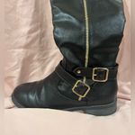 Forever Brand Black Boots Size 6 Photo 2