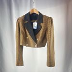 Majorelle NWT  Ariana Blazer in Black & Copper Size Medium‎ Photo 3