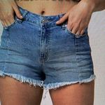 Sky And Sparrow  Distressed Denim Short Photo 0