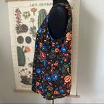 Modcloth NWOT Masterpiece Sleeveless Lace-Up Top in Folksy Floral Print Photo 7
