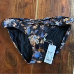 Seafolly  Australia‎ Twist Band Hipster Swim Bikini Bottom Silk Road Black NWT 12 Photo 2