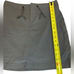 Columbia Skirt Skort Nylon Omni Shade Drawstring Womens Size 4 Gray Photo 9