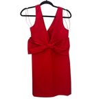 Tuckernuck HYACINTH HOUSE Red Bow Bella Mini Dress XS Red Photo 2