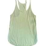 Lululemon Womens yellow Striped Racerback Tank Top sz 10 Photo 0